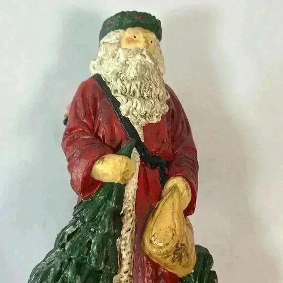 Vintage‎ Father Christmas Santa Claus Resin Blown Plastic Figurine Philippines - Picture 3 of 7